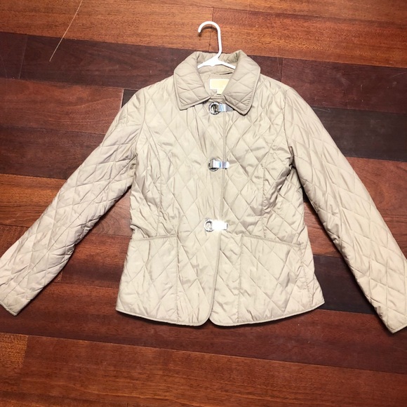 Micheal Kors tan Quilted jacket - Picture 1 of 3